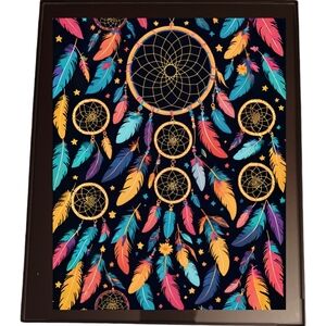 Dreamcatcher In A Glass Front Frame 8x10 Picture AI wall